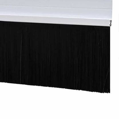 Self-adhesive Door Brush Seals 6 pcs White 100 cm