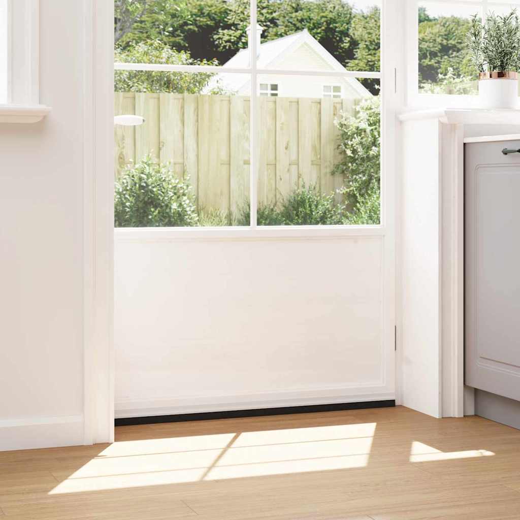 Self-adhesive Door Brush Seals 6 pcs White 100 cm