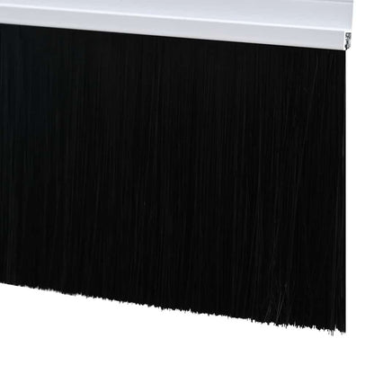 Self-adhesive Door Brush Seals 6 pcs White 100 cm