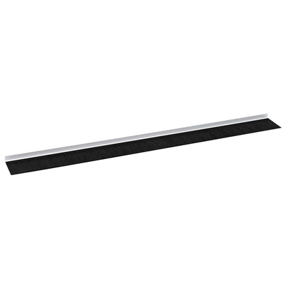 Self-adhesive Door Brush Seals 2 pcs White 100 cm