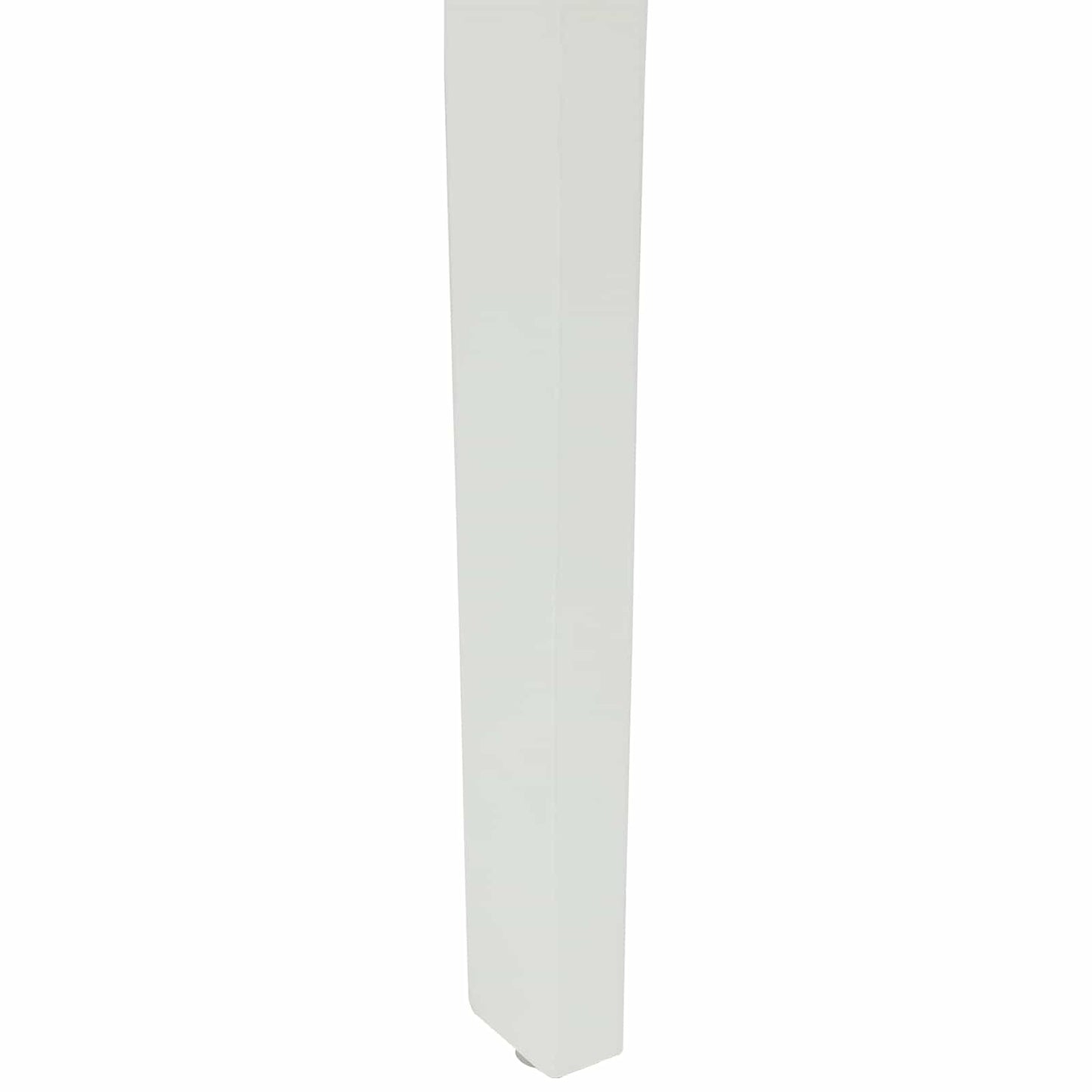 Dining Chair 2 pcs White and Grey Solid Rubber Wood