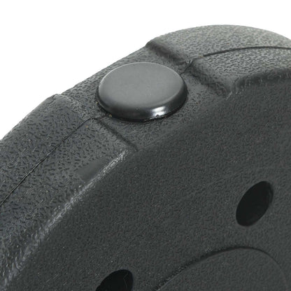 Weight Plates 4 pcs 10 kg Black Cemment and Iron Sand Mixture