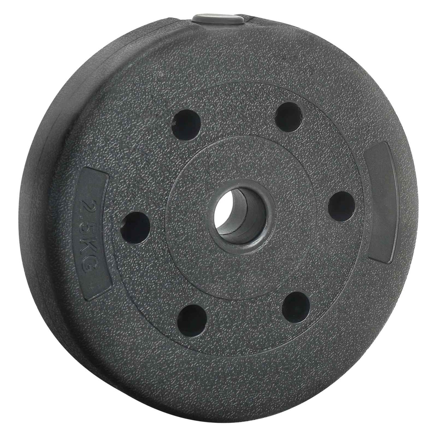 Weight Plates 4 pcs 10 kg Black Cemment and Iron Sand Mixture