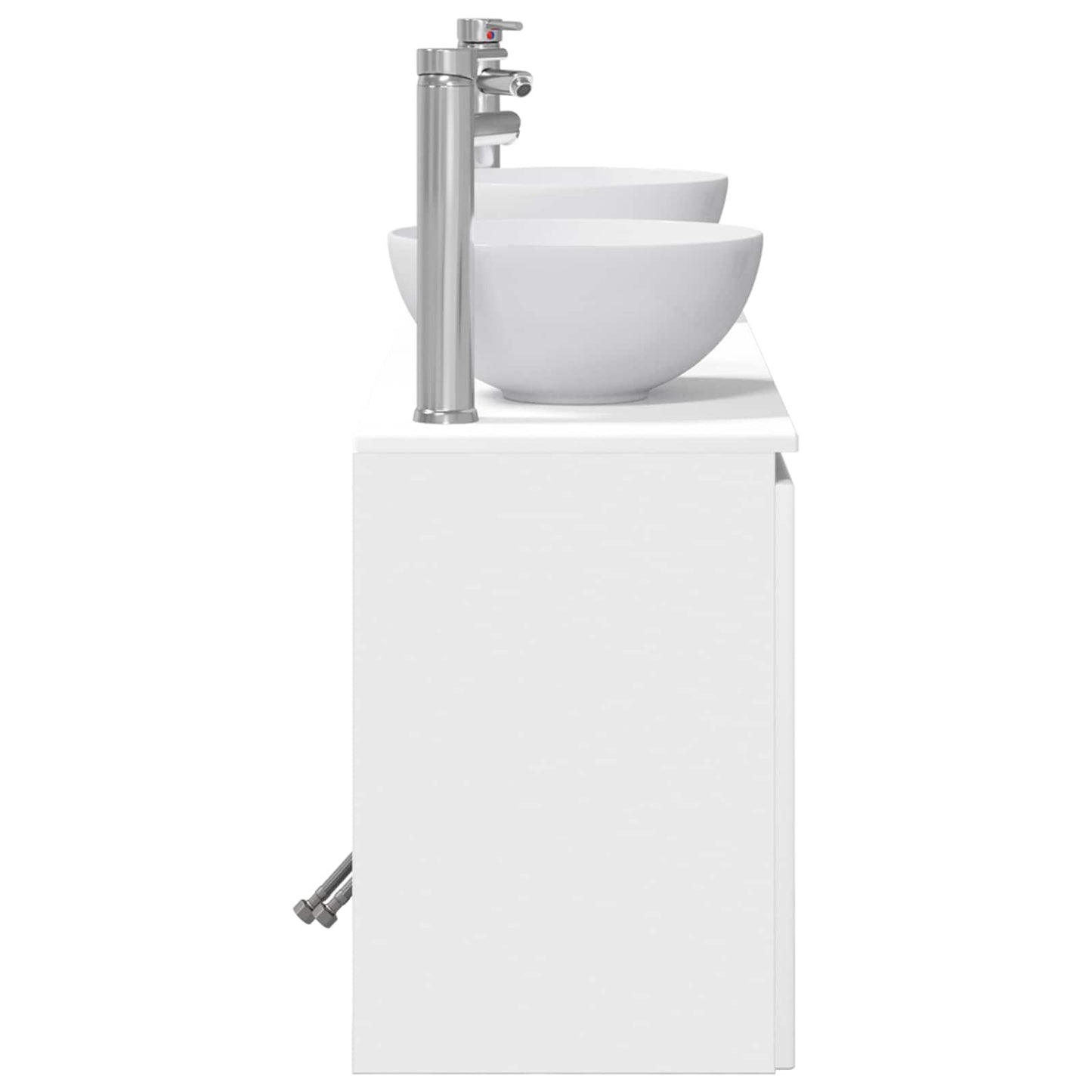 Bathroom Cabinet Set 3 pcs White 49.5 x 35 x 63 cm