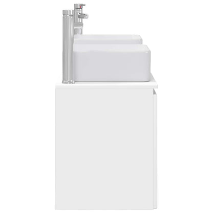 Bathroom Cabinet Set 3 pcs White 49.5 x 41 x 63 cm