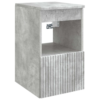 Bathroom Cabinet Set 3 pcs Concrete Grey 49.5 x 41 x 62.5 cm