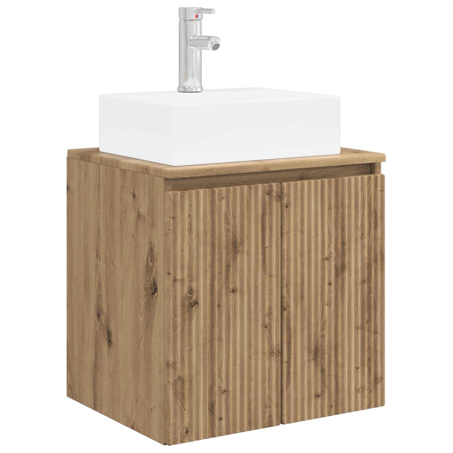 Bathroom Cabinet Set 3 pcs Artisan Oak 49.5 x 41 x 62.5 cm