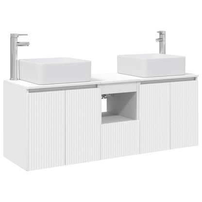 Bathroom Cabinet Set 3 pcs White 53 x 35 x 63 cm