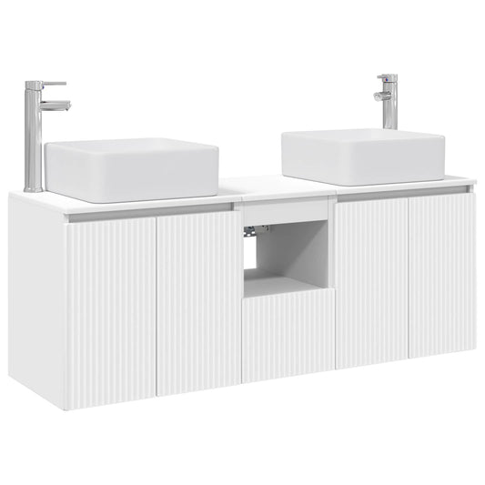 Bathroom Cabinet Set 3 pcs White 53 x 35 x 63 cm