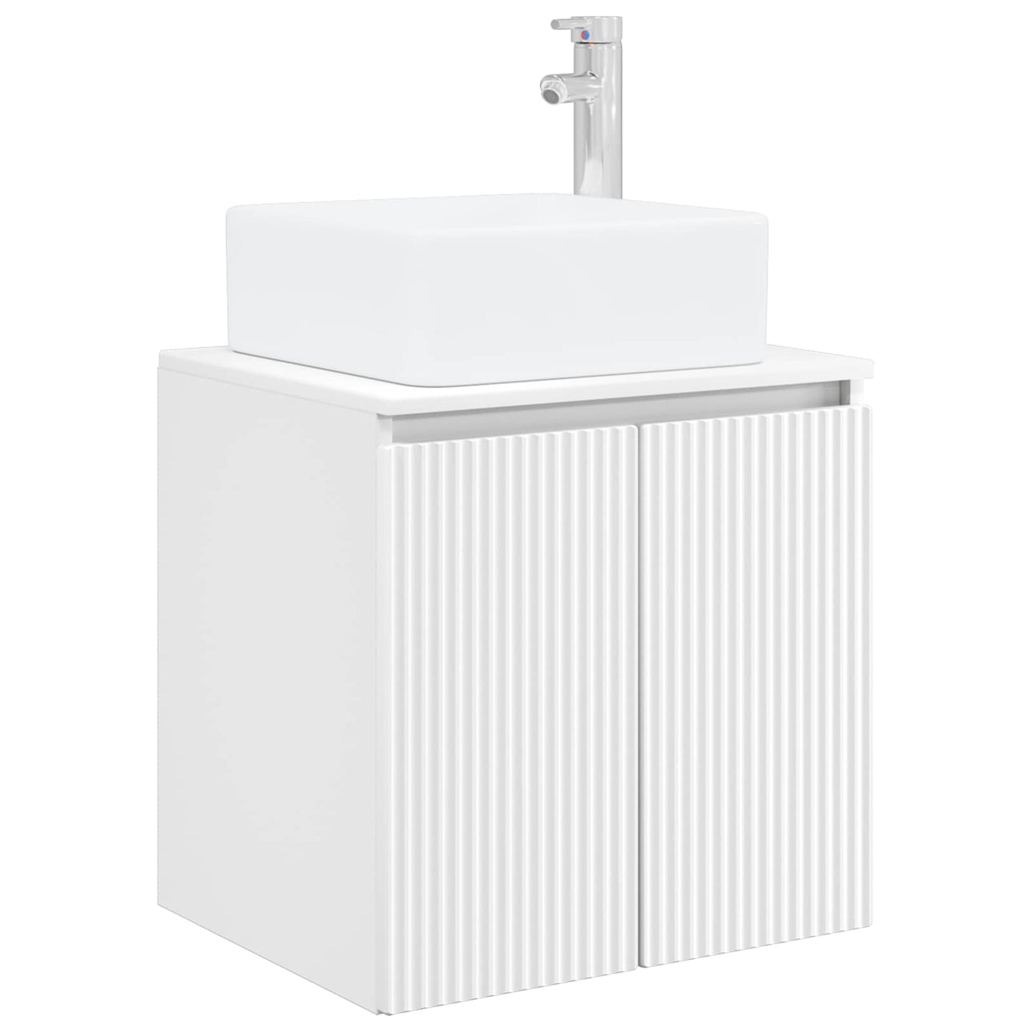 Bathroom Cabinet Set 3 pcs White 53 x 35 x 63 cm