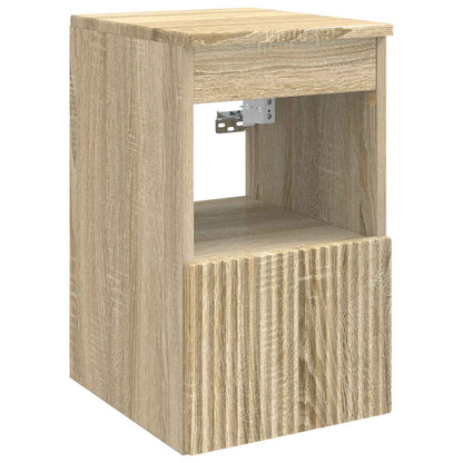 Bathroom Cabinet Set 3 pcs Sonoma Oak 53 x 35 x 63 cm