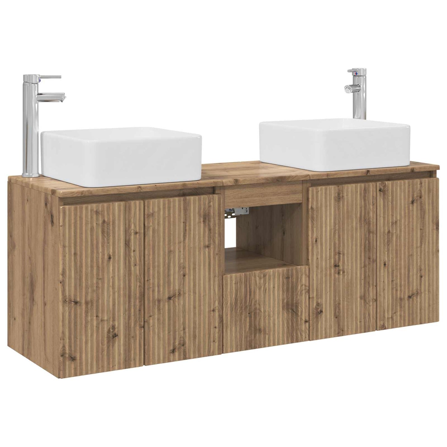 Bathroom Cabinet Set 3 pcs Artisan Oak 53 x 35 x 63 cm
