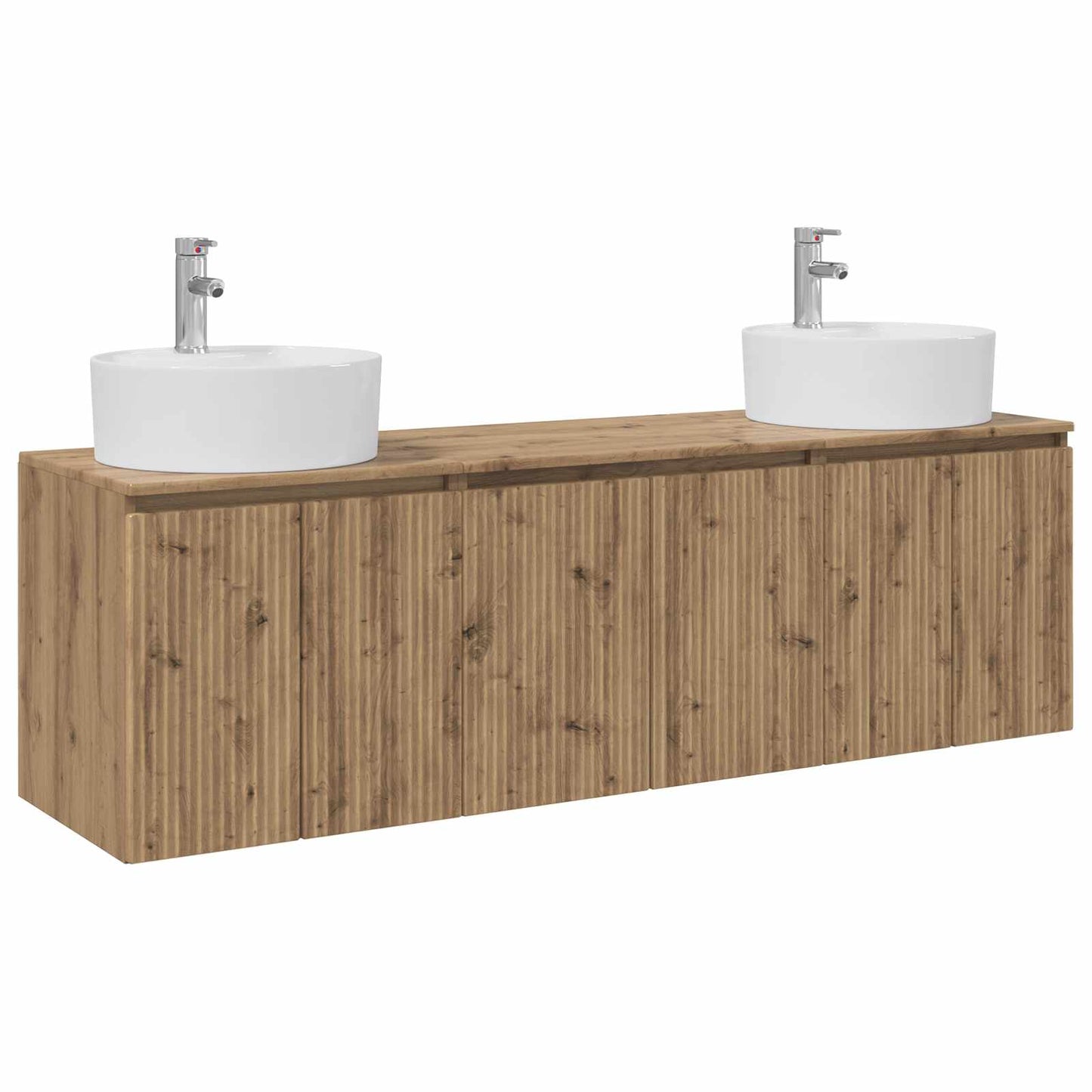 Bathroom Cabinet Set 3 pcs Artisan Oak 49.5 x 44.5 x 65 cm