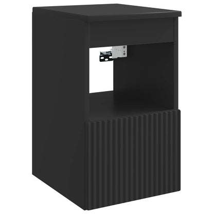 Bathroom Cabinet Set 3 pcs Black 49.5 x 44.5 x 65 cm