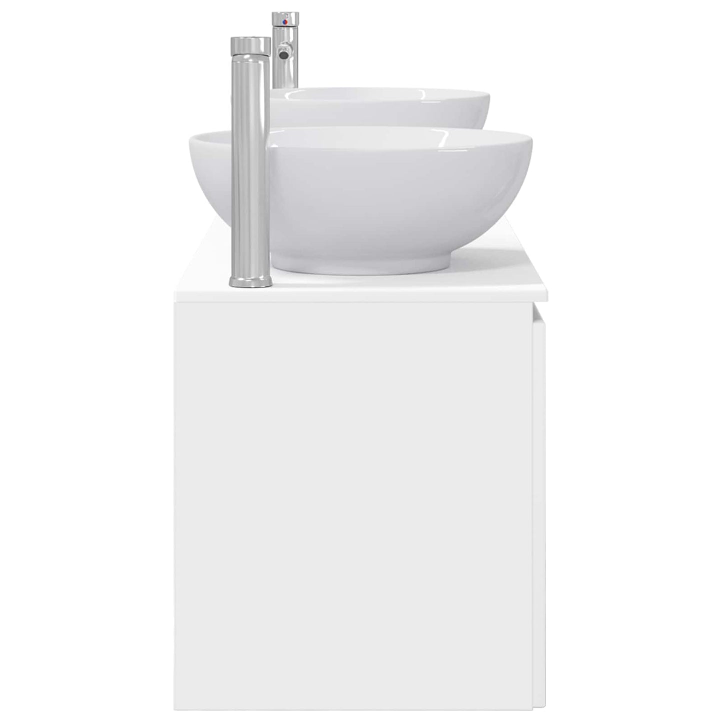 Bathroom Cabinet Set 3 pcs White 49.5 x 44.5 x 65 cm