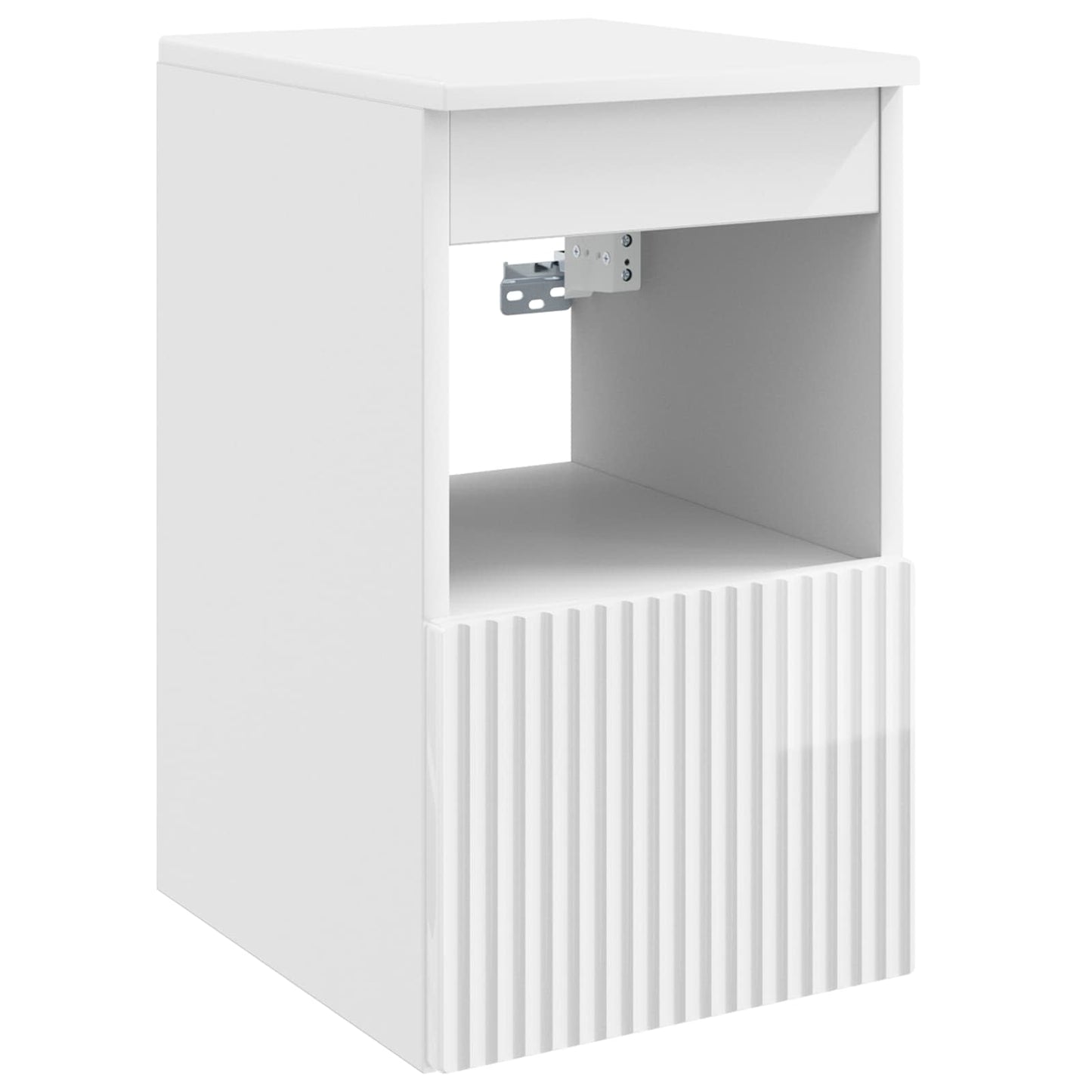 Bathroom Cabinet Set 3 pcs High Gloss White 49.5 x 44.5 x 65 cm