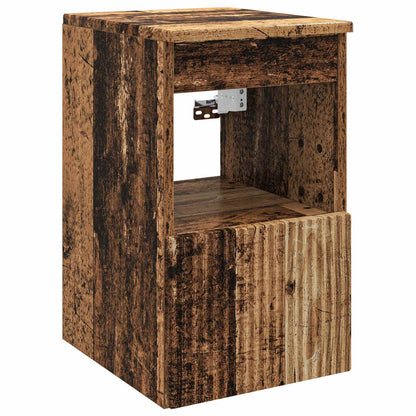 Bathroom Cabinet Set 3 pcs Old Wood 49.5 x 44.5 x 65 cm