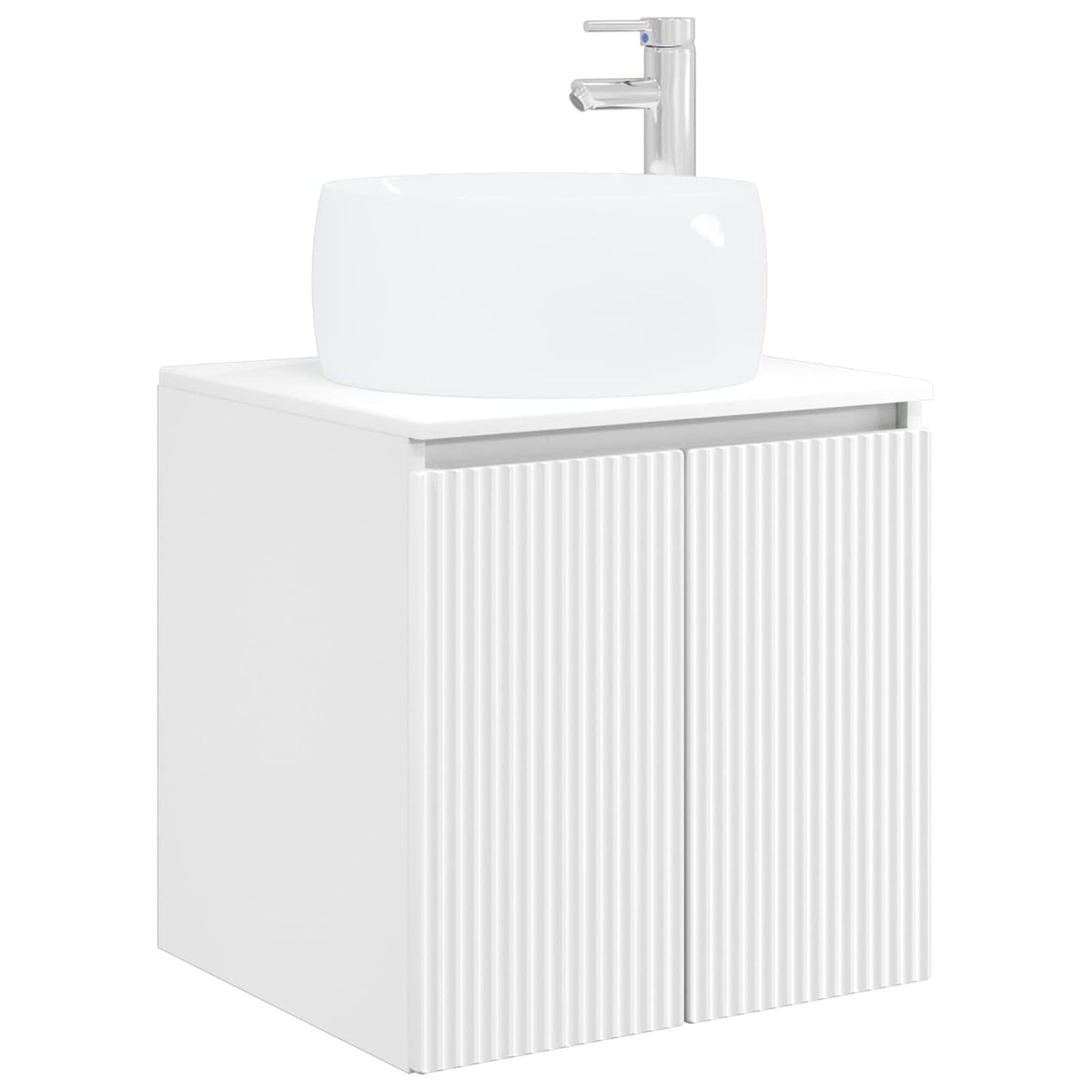 Bathroom Cabinet Set 3 pcs White 49.5 x 44.5 x 66 cm