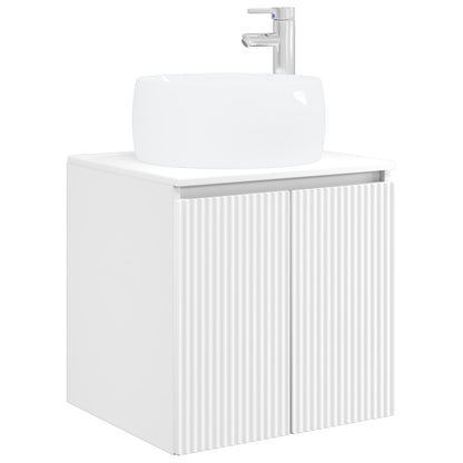 Bathroom Cabinet Set 3 pcs White 49.5 x 44.5 x 66 cm