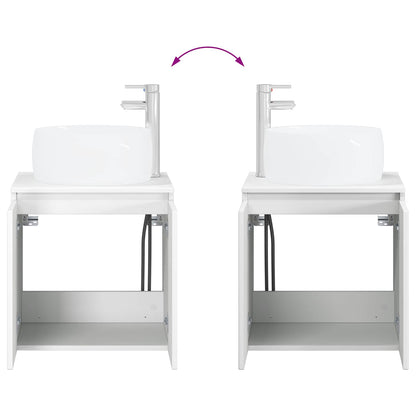 Bathroom Cabinet Set 3 pcs White 49.5 x 44.5 x 66 cm