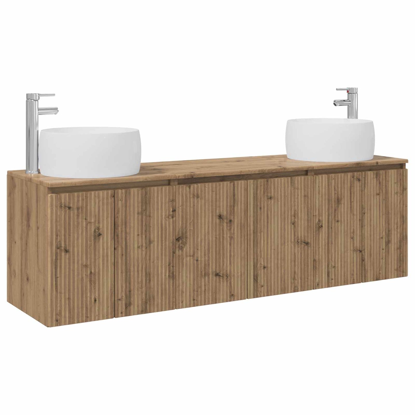 Bathroom Cabinet Set 3 pcs Artisan Oak 49.5 x 44.5 x 66 cm