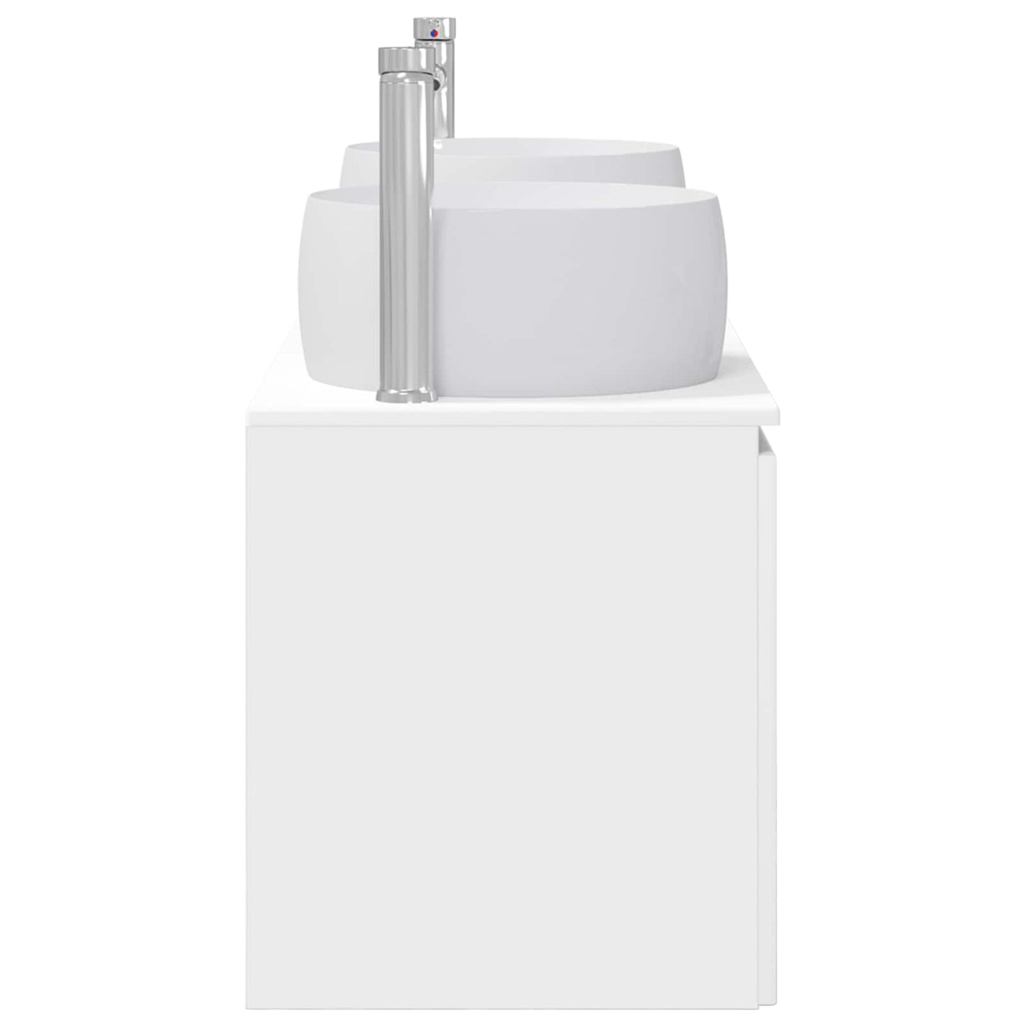 Bathroom Cabinet Set 3 pcs White 49.5 x 44.5 x 66 cm