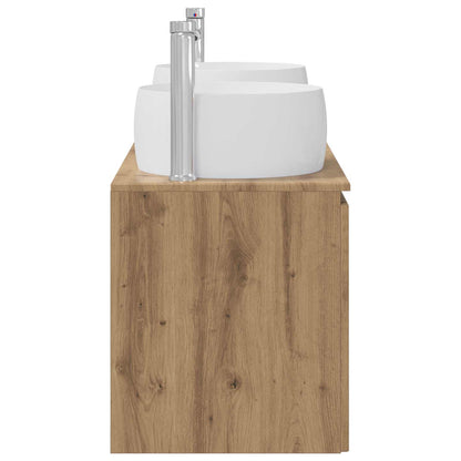 Bathroom Cabinet Set 3 pcs Artisan Oak 49.5 x 44.5 x 66 cm