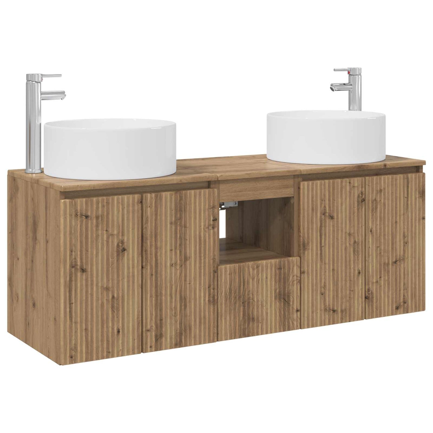 Bathroom Cabinet Set 3 pcs Artisan Oak 49.5 x 44.5 x 65.5 cm