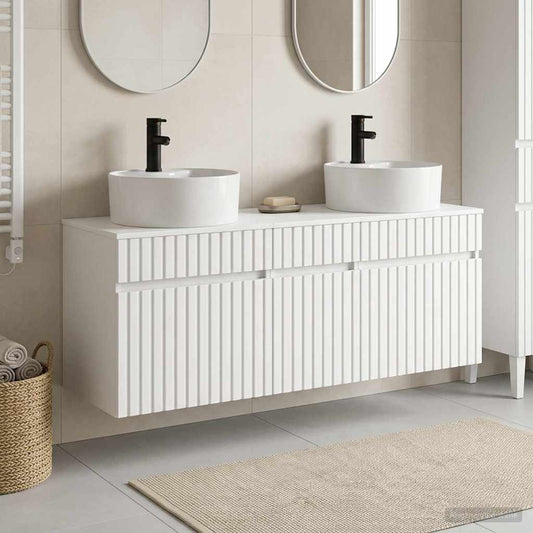 Bathroom Cabinet Set 3 pcs White 49 x 44.5 x 65 cm