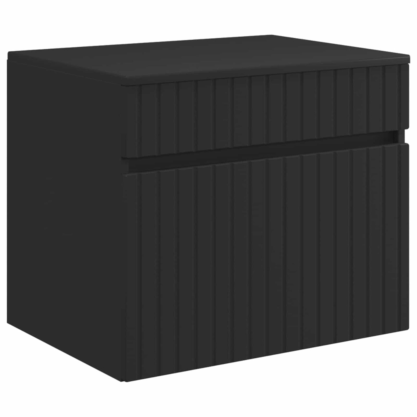 Bathroom Cabinet Set 3 pcs Black 49 x 44.5 x 65 cm