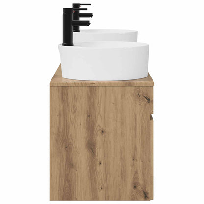 Bathroom Cabinet Set 3 pcs Artisan Oak 49 x 44.5 x 65 cm