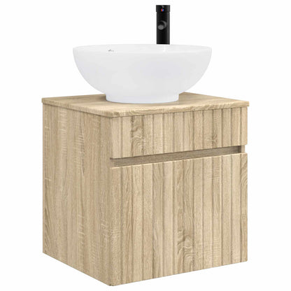 Bathroom Cabinet Set 3 pcs Sonoma Oak 49 x 44.5 x 66.5 cm