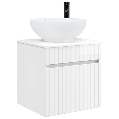 Bathroom Cabinet Set 3 pcs High Gloss White 49 x 44.5 x 66.5 cm