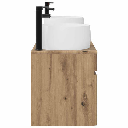Bathroom Cabinet Set 3 pcs Artisan Oak 49 x 44.5 x 66 cm