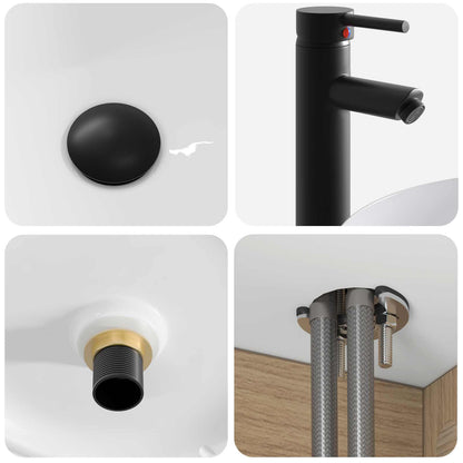 Bathroom Cabinet Set 3 pcs Artisan Oak 49 x 44.5 x 65.5 cm