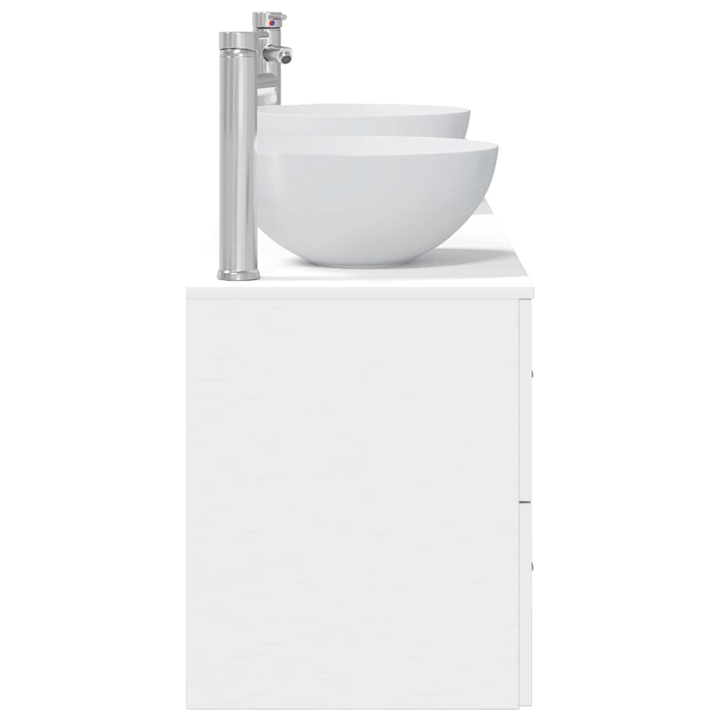 Bathroom Cabinet Set 3 pcs White 49.5 x 35 x 63 cm