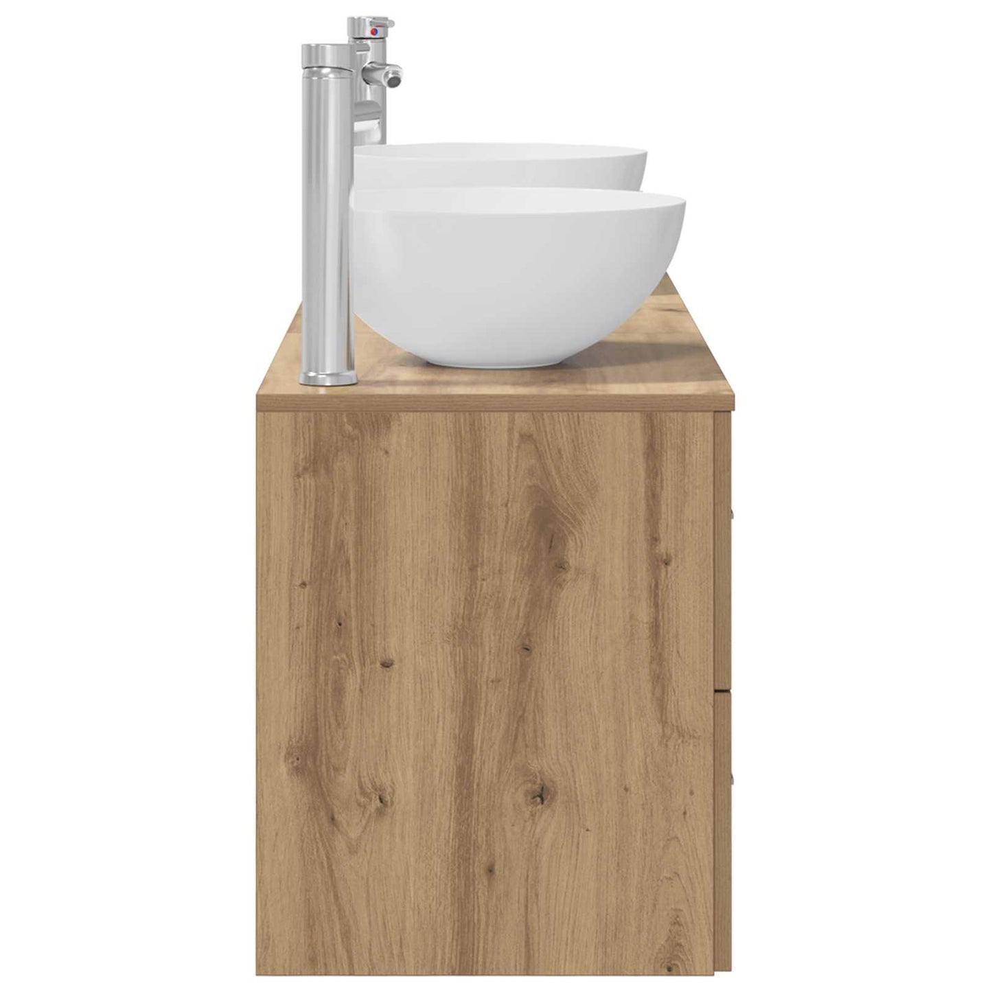 Bathroom Cabinet Set 3 pcs Artisan Oak 49.5 x 35 x 63 cm