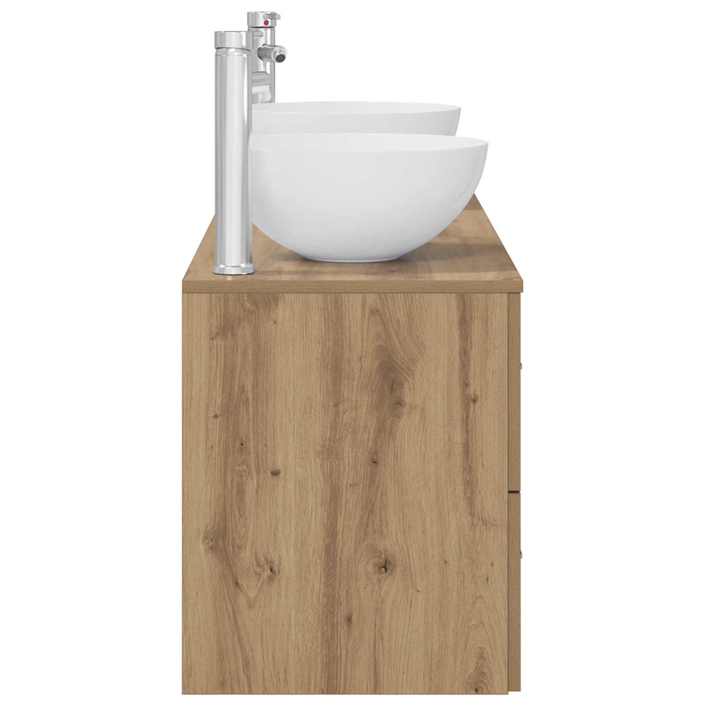 Bathroom Cabinet Set 3 pcs Artisan Oak 49.5 x 41 x 64.5 cm