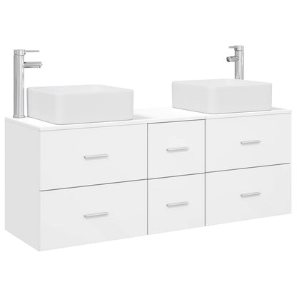 Bathroom Cabinet Set 3 pcs White 49.5 x 41 x 63 cm