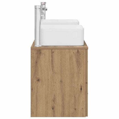 Bathroom Cabinet Set 3 pcs Artisan Oak 49.5 x 41 x 63 cm