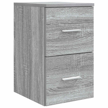 Bathroom Cabinet Set 3 pcs Grey Sonoma 49.5 x 41 x 62.5 cm