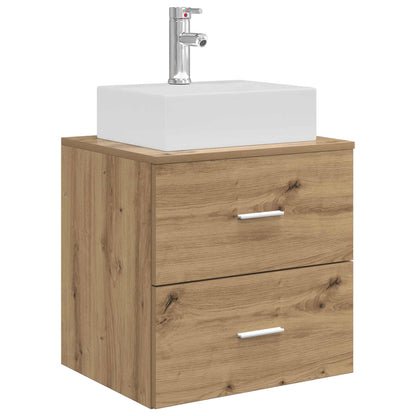Bathroom Cabinet Set 3 pcs Artisan Oak 49.5 x 41 x 62.5 cm