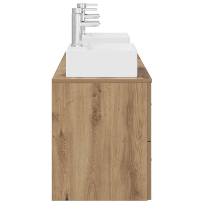 Bathroom Cabinet Set 3 pcs Artisan Oak 49.5 x 41 x 62.5 cm