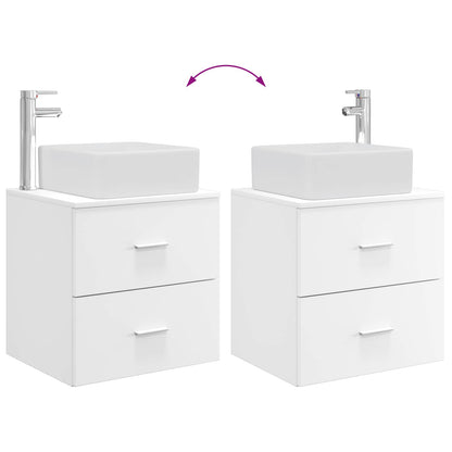 Bathroom Cabinet Set 3 pcs White 53 x 34.5 x 63 cm