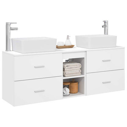 Bathroom Cabinet Set 3 pcs White 53 x 34.5 x 63 cm
