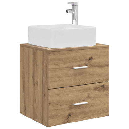 Bathroom Cabinet Set 3 pcs Artisan Oak 53 x 34.5 x 63 cm