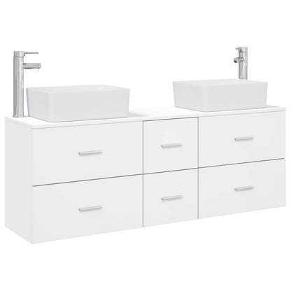 Bathroom Cabinet Set 3 pcs White 53 x 34.5 x 63 cm