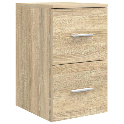 Bathroom Cabinet Set 3 pcs Sonoma Oak 53 x 34.5 x 63 cm