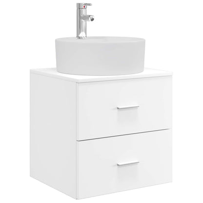 Bathroom Cabinet Set 3 pcs White 49.5 x 44.5 x 65 cm