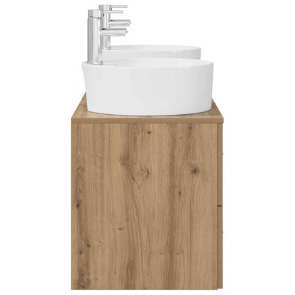 Bathroom Cabinet Set 3 pcs Artisan Oak 49.5 x 44.5 x 65 cm